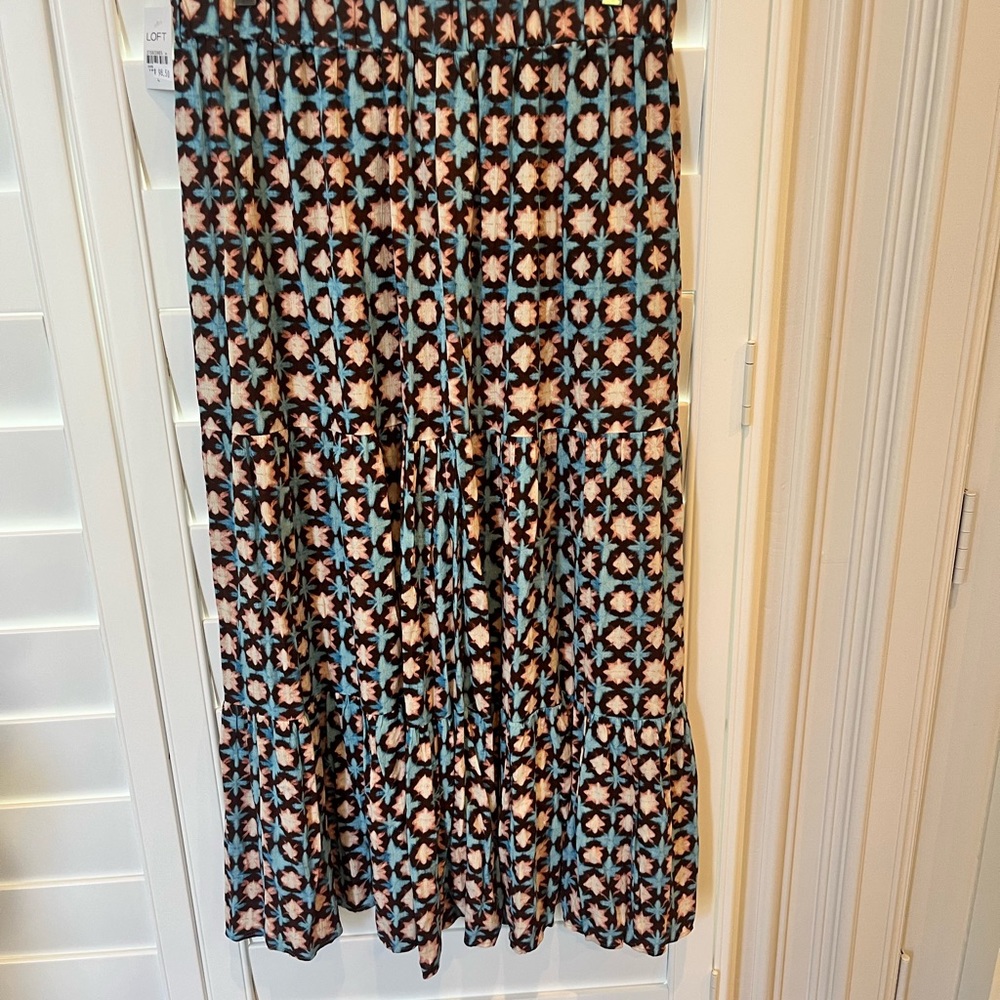 Brand new with tags Loft tribal maxi skirt